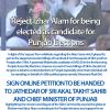 Sign online Petition to stop Izhar Alam becoming a candidate for Punjab Elections